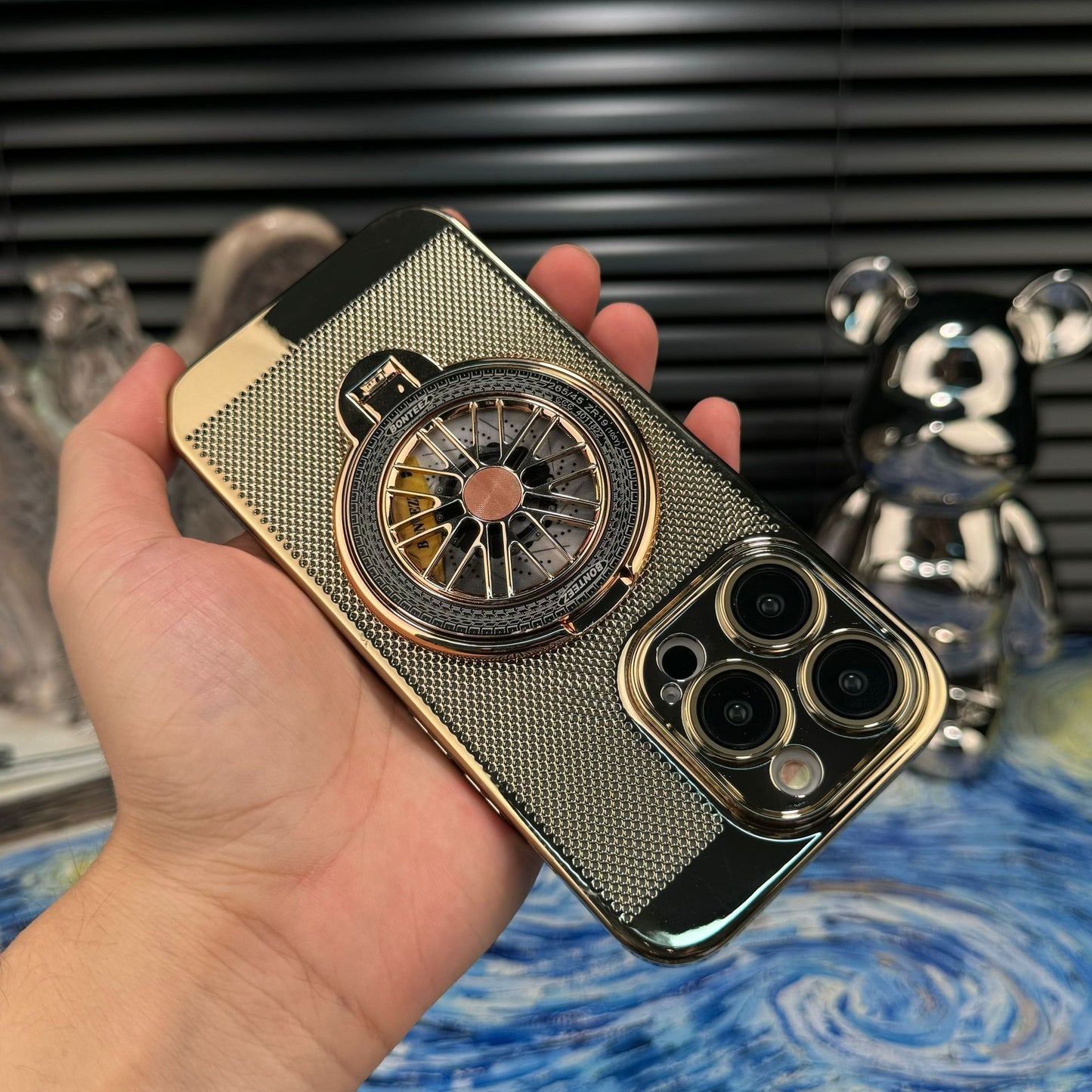 iPhone 16 Case - Gyroscope Rotating Bracket