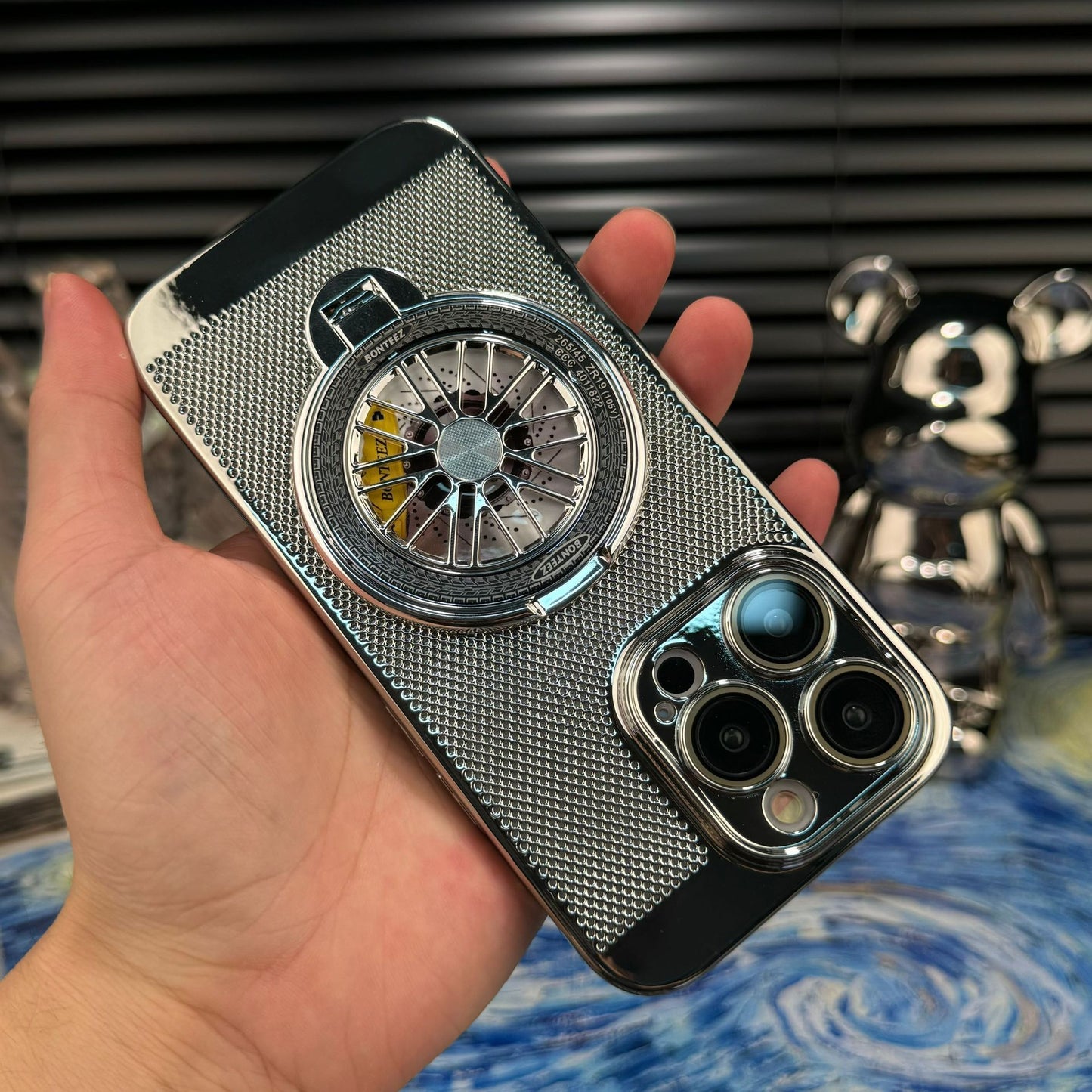 iPhone 16 Case - Gyroscope Rotating Bracket