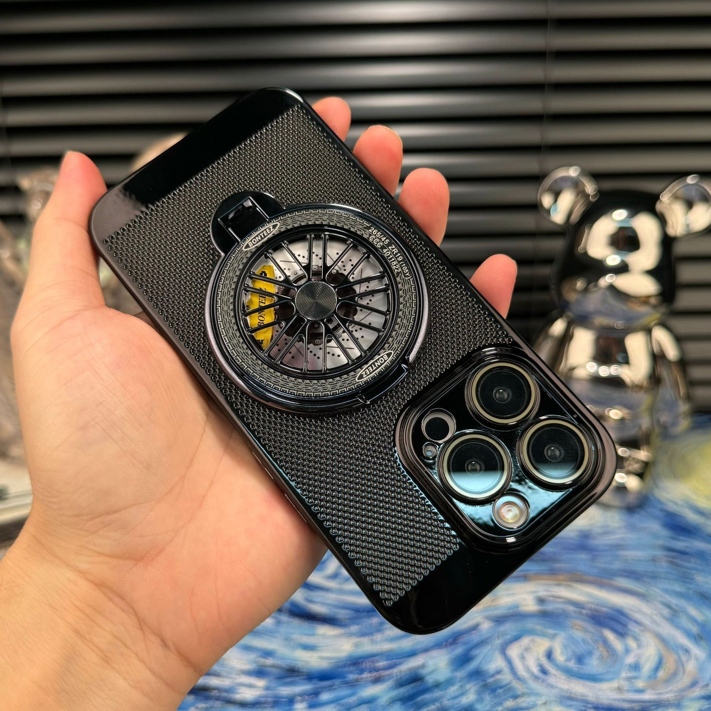 iPhone 16 Case - Gyroscope Rotating Bracket